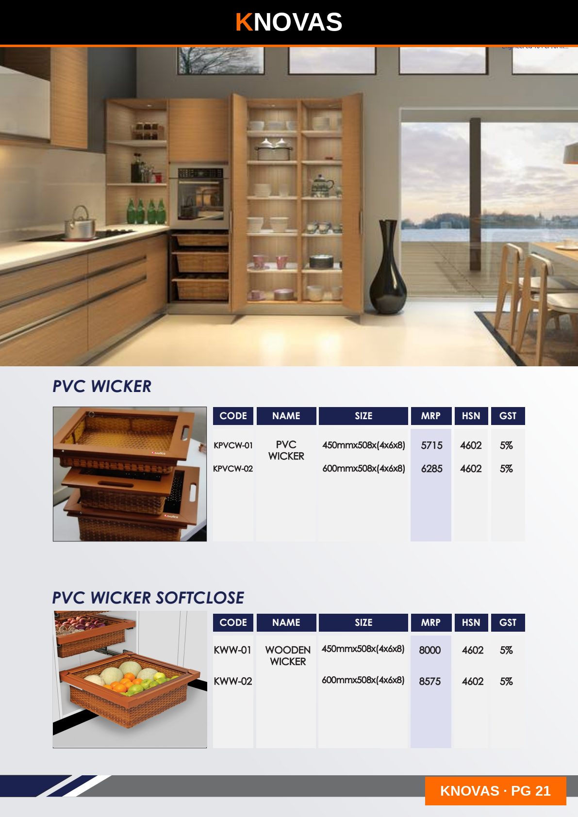 WICKER SERIES — catalogue page 1