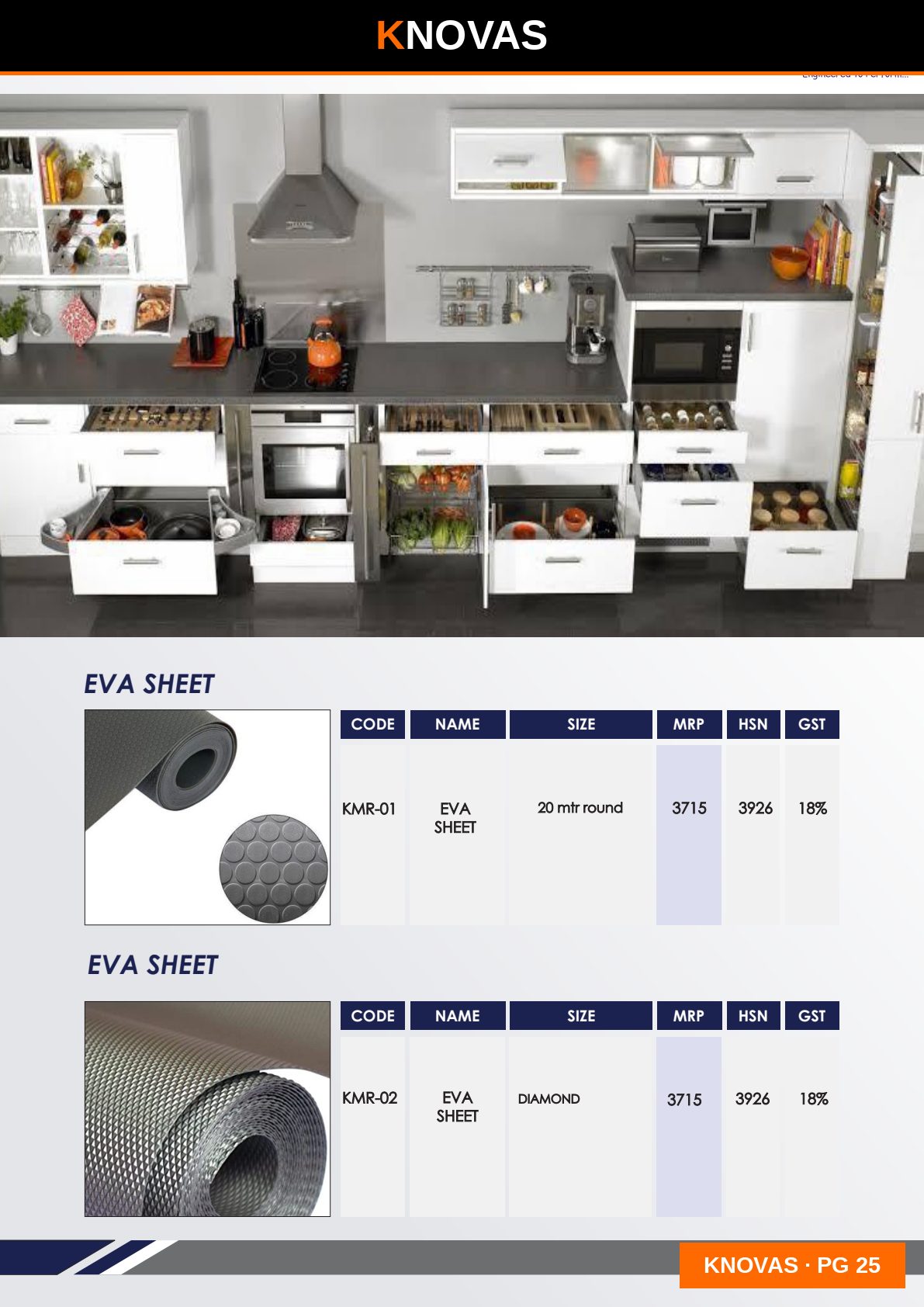 MATT ROLL SERIES — catalogue page 1